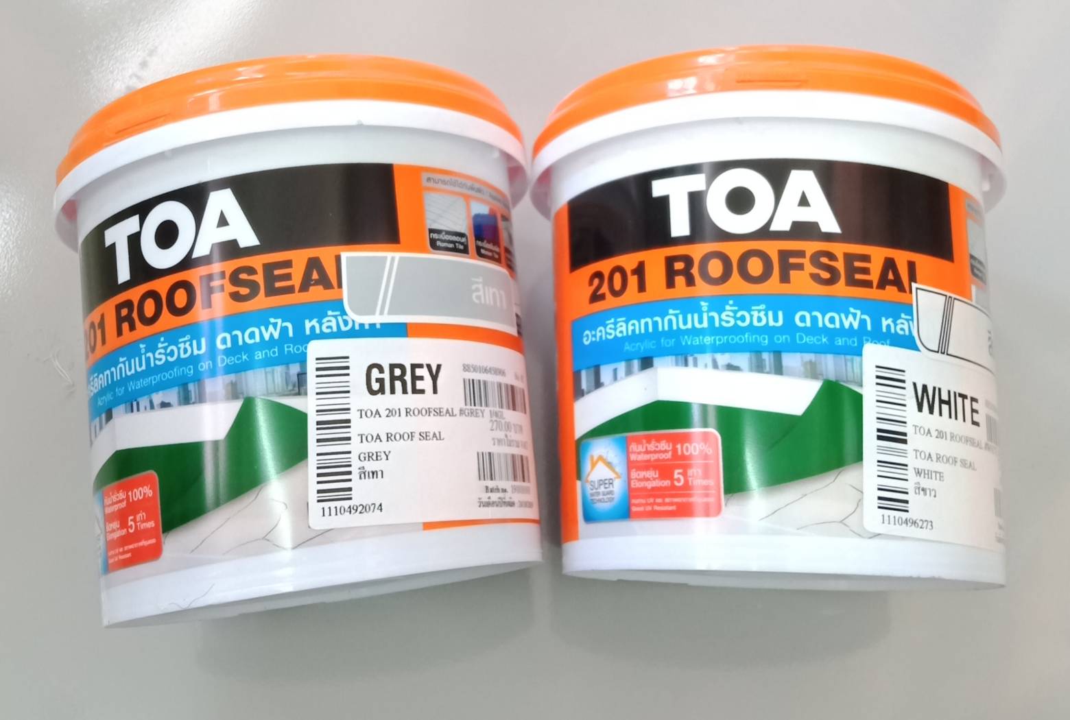รูฟซีล TOA-201 กันซึม 1กก. สีขาว รูฟซีล TOA-201 กันซึม 1กก. สีขาว
